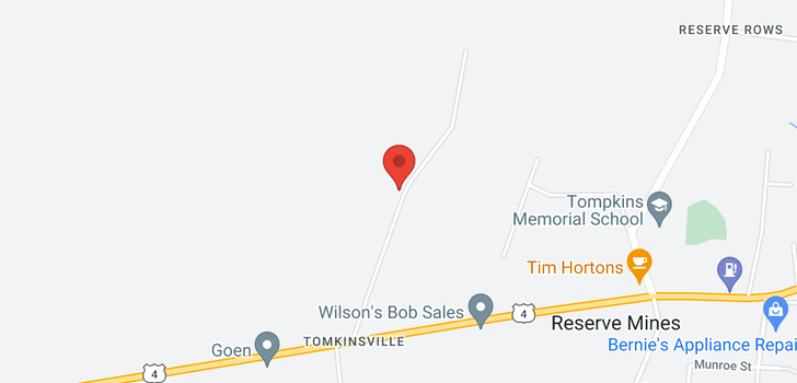 map of 95 Tompkinsville Road